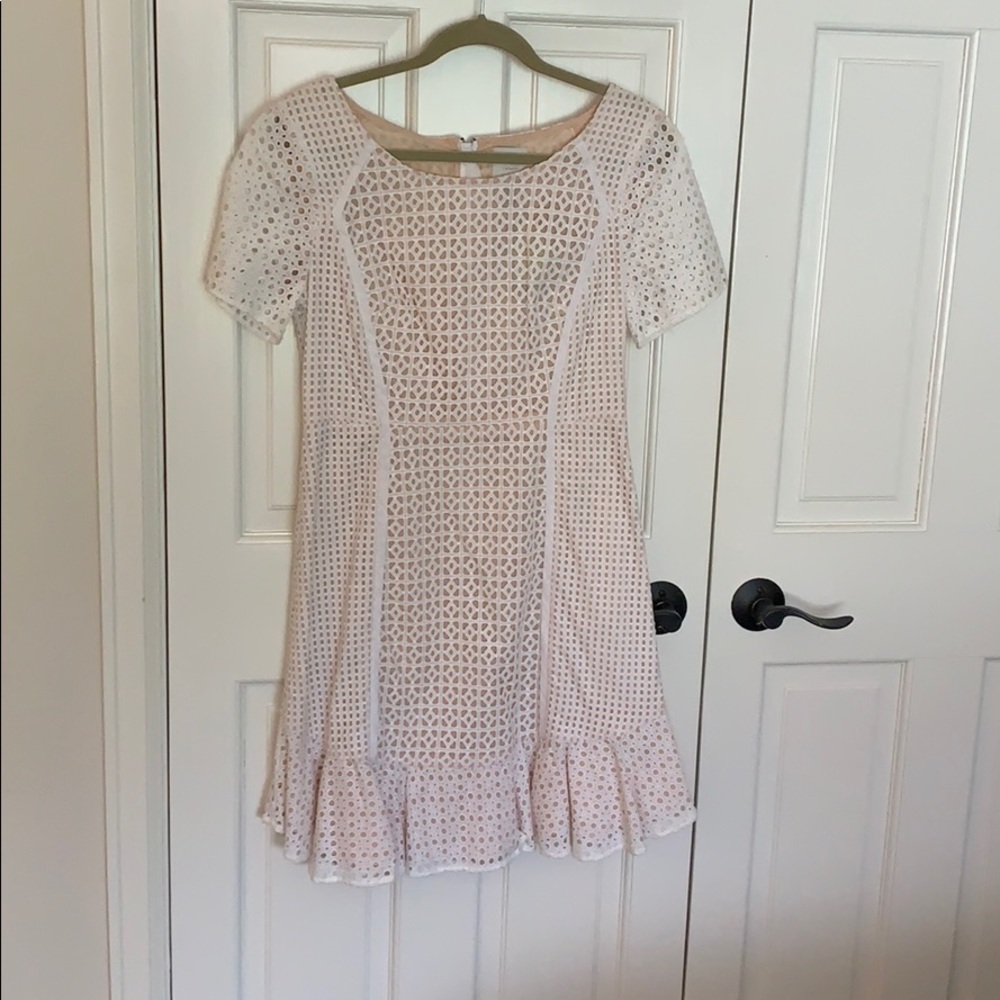 HD in Paris white dress NWT